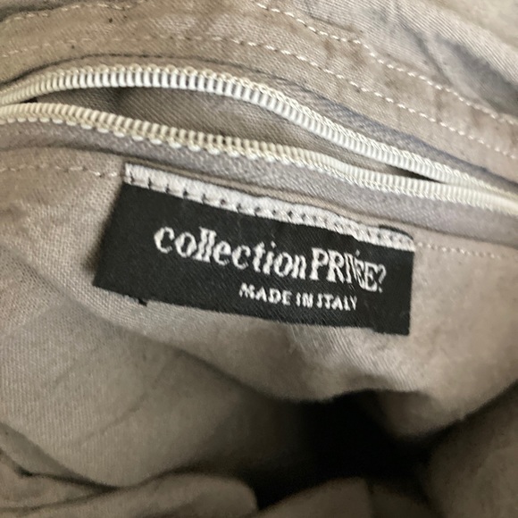 Collection Privee Black Leather Bag Italy NWOT deconstructed Antwerp 7 - Picture 11 of 13